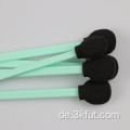 Big Round Head Reinraum Black Foam Tip Swab